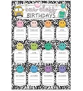 JarThenaAMCS 39 Pcs Smile Face Wooden Reward Jar Neutral Colored Happy Face Wood Cutouts with Mag...
