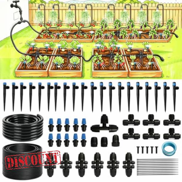 240FT Drip Irrigation System Kits