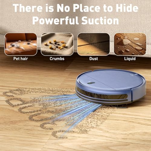 Scheduled Cleaning Slim Robot for Pet Hair