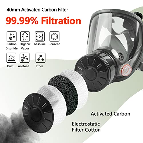 Reusable Respirator Mask for Gases
