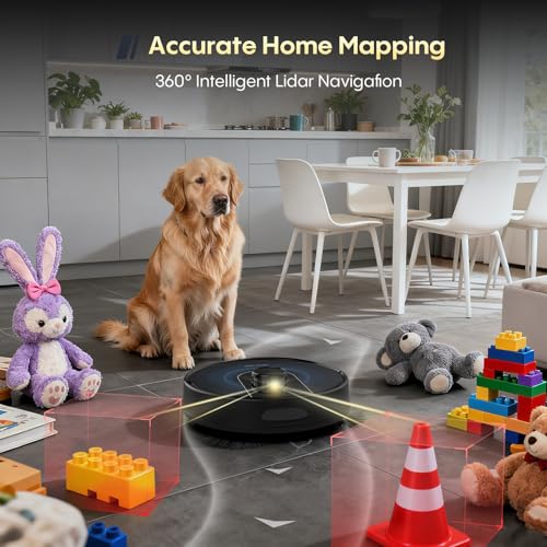 2.4G WiFi/App/Alexa/Remote Control for Pet Hair