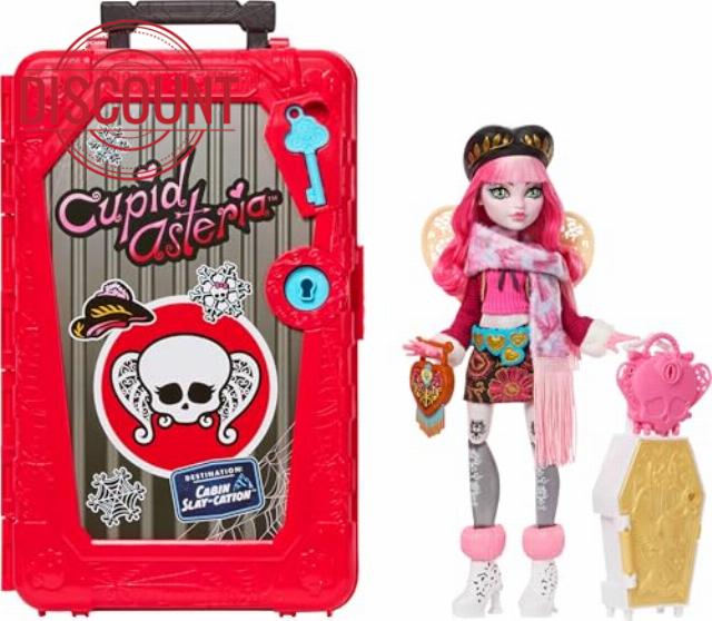 Monster High Skulltimate Secrets Cupid Asteria Doll and Accessories Set