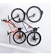 Ultrawall BIKEPAL Swivel Bike Racks, No Lifting Wall Mounted Bike Storage Solution for Home, Gara...