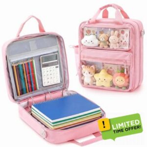 Hillban Zipper Binder 3 Ring with Ita Window