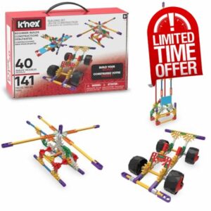 K'NEX - 40 Model Building Set‚ 141 Pieces