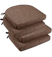 downluxe Indoor/Outdoor Rocking Chair Cushion Set, Tufted Comfortable Cushions for Rocking Chairs...