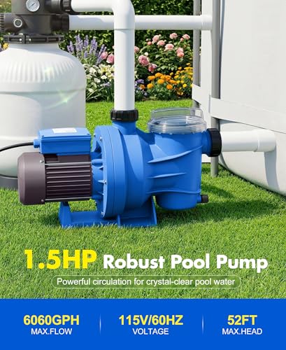 w/ 1.25"/ 1.5" / 2" Hose Adapter