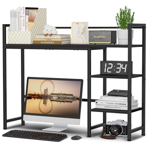 38.6" Desk Hutch for Computer Monitor