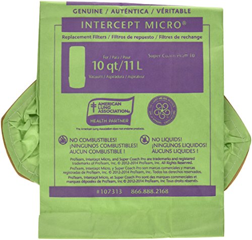 10-Pack of Replacement Vacuum Filters
