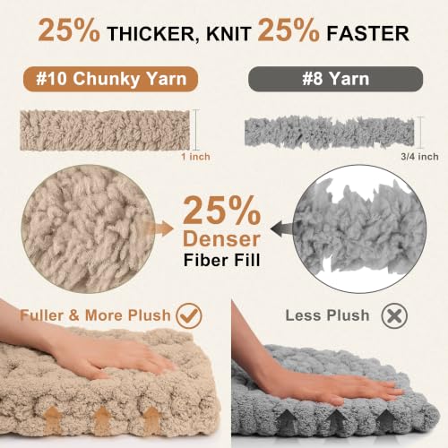 Super Chunky Knit Yarn for Crocheting