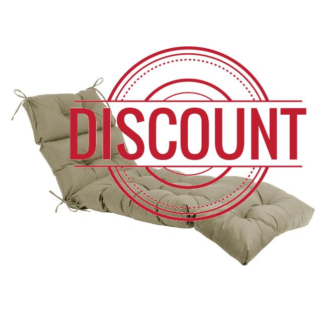 QILLOWAY Outdoor Chaise Lounge Cushion 74x22x4 Inch