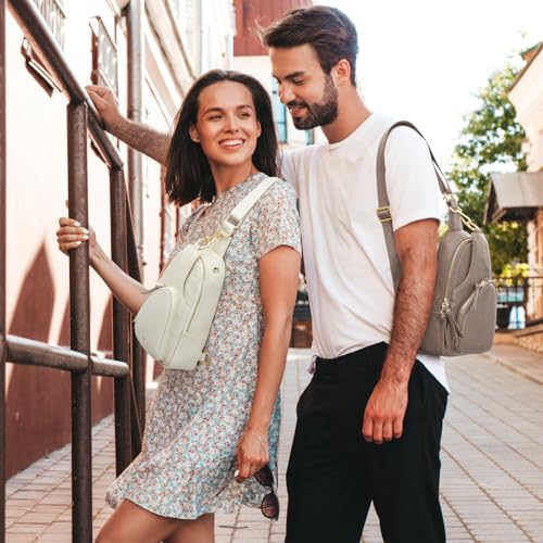 Leather Fanny Packs Crossbody Purse