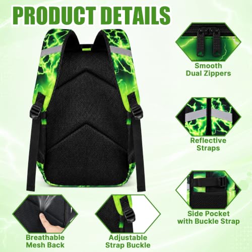 Large Laptop School Backpack for Kids & Teens