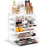 Sorbus Makeup Organizer - 4 Drawer Acrylic Make Up Organizers and Storage for Cosmetics, Jewelry,...