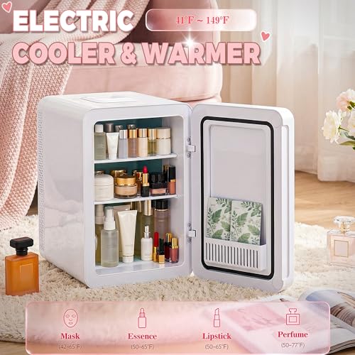 Small Fridge for Makeup | Portable Skin Care Fridge for Beauty