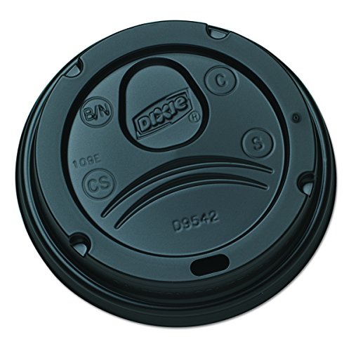 Georgia-Pacific Dixie 10-16 Oz. Dome Hot Coffee Cup Lids by GP PRO (Georgia-Pacific)