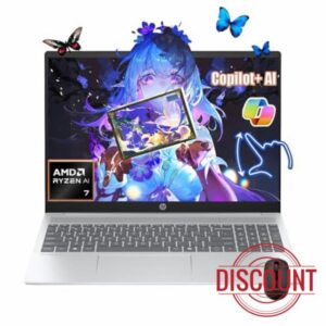 HP 2025 Business AI Laptop | 16" 2K(1920 x 1200) Touchscreen | AMD Ryzen AI 7 350 | 16GB RAM