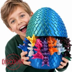 Acvens Giant 3D Printed Dragon Egg