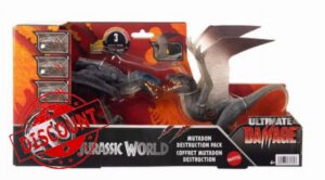 Jurassic World Mutadon Destruction Pack Ultimate Damage Figure Set | Mutadon Figure
