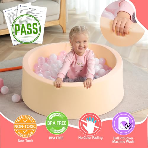 Soft Ball Pit (No Balls) - Beige