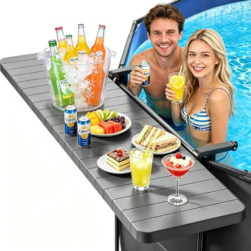 49.4x9.6 Outdoor Hanging Swim-Up Table