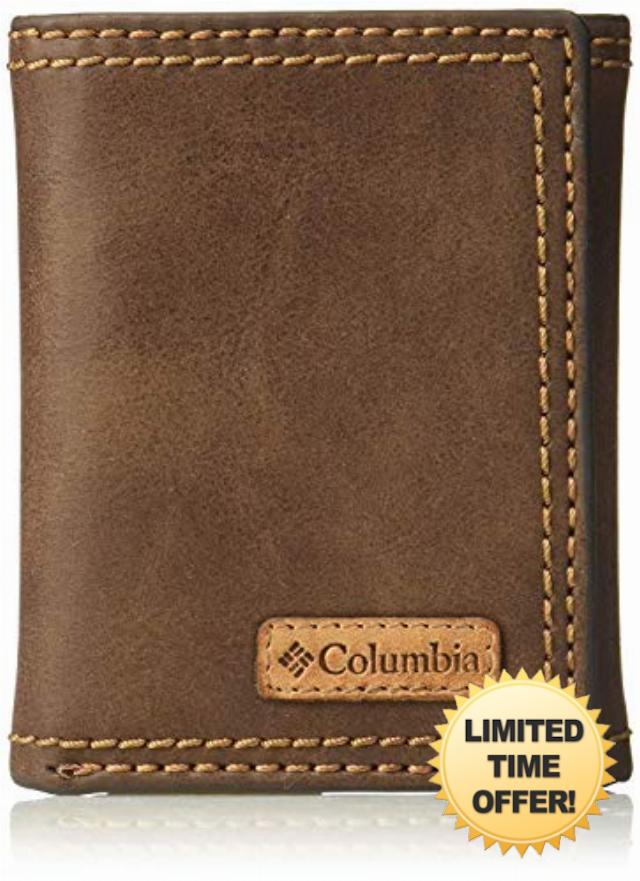 Columbia Men's RFID Trifold Walle