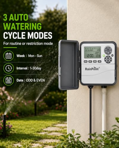 Irrigation Controller with Rain Delay
