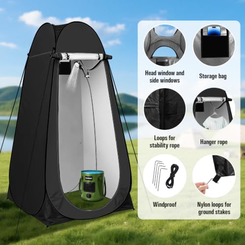 6000mAh Rechargeable Shower Pump
