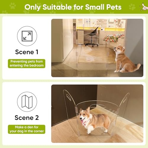 Dog Barriers for Home 3 Panel