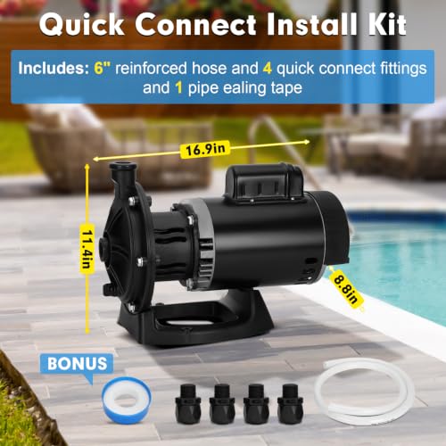 Dual Voltage 115V/230V | Compatible With polaris 180 280 380 480 3900 Pressure Side Pool Cleaners