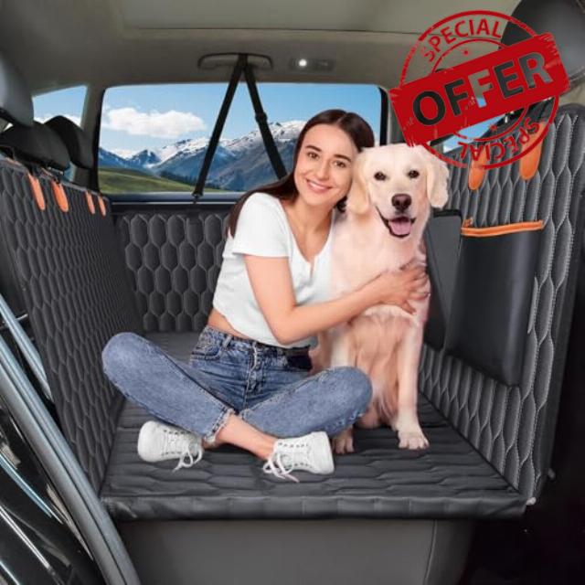 Chumajor Back Seat Extender for Dogs-Supports 400lb