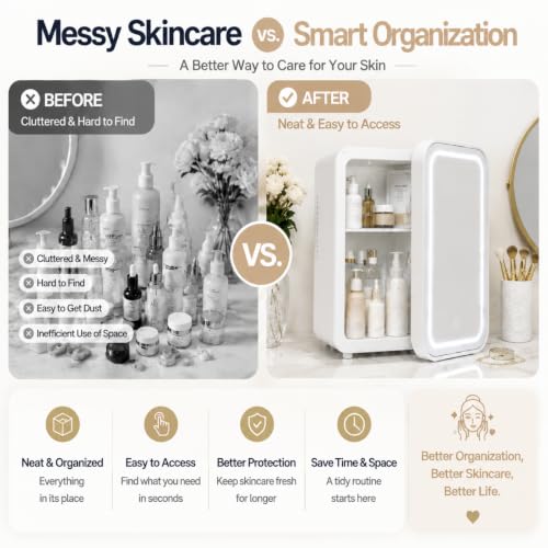 Beauty Fridge for College Dorm