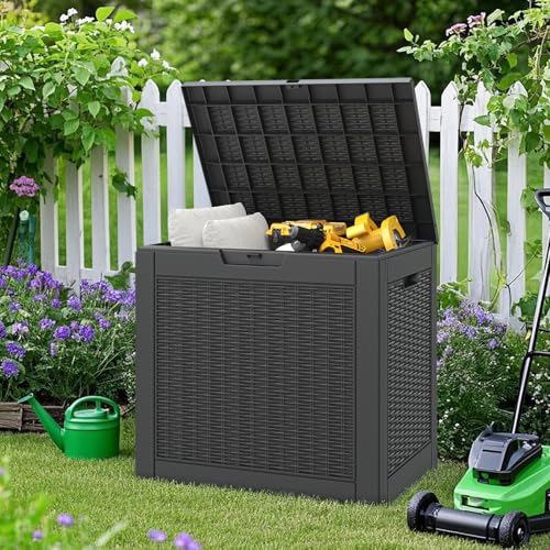 Backyard Storage Bin For Garden Tools