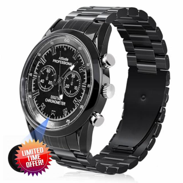 Mini Security Camera - 1080P HD Watch Camera Nanny Cam with Motion Detection