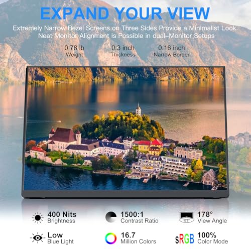 2K FHD 60HZ Laptop Monitor Screen