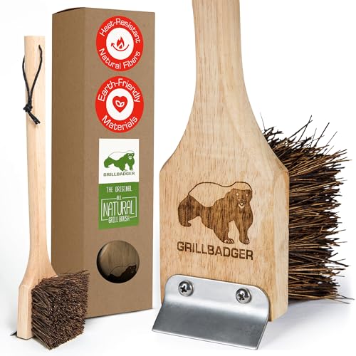 Safe for Cast Iron Grates - Natural Wood