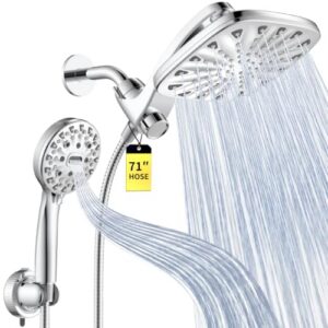 High Pressure Shower Head With Handheld Spray