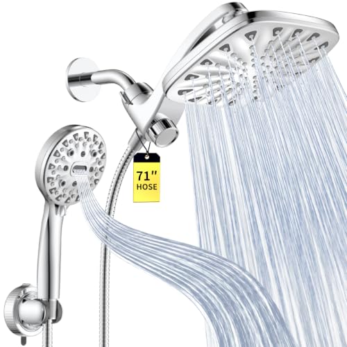 High Pressure Shower Head With Handheld Spray