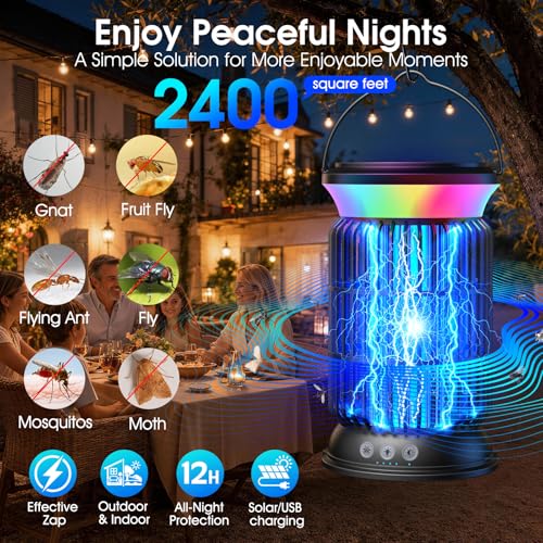 4200V Mosquito Zapper with Ambient Light
