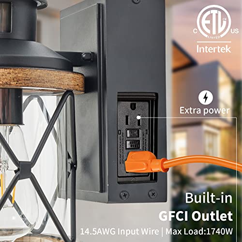 3 Lighting Modes Anti-Rust Waterproof Industrial Outdoor Lantern