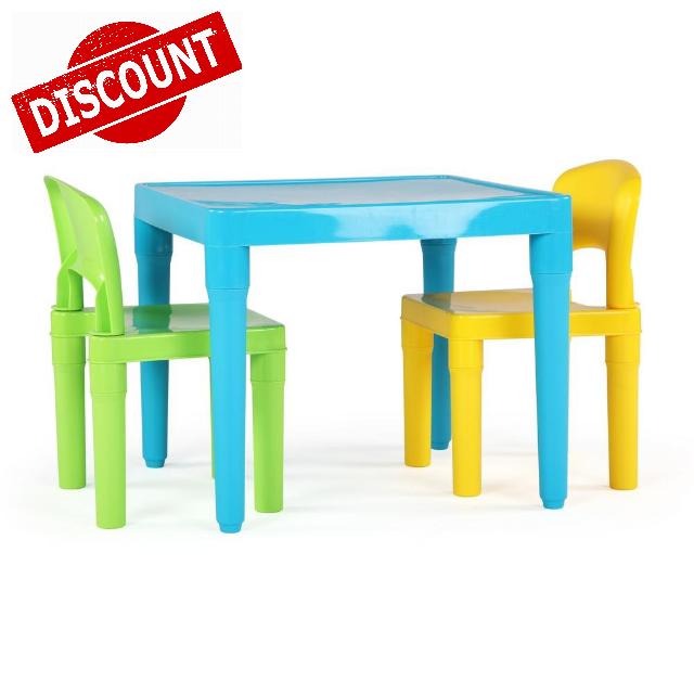 Humble Crew Kids Plastic Table and Chair Set