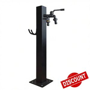 Outdoor Water Column with Faucet