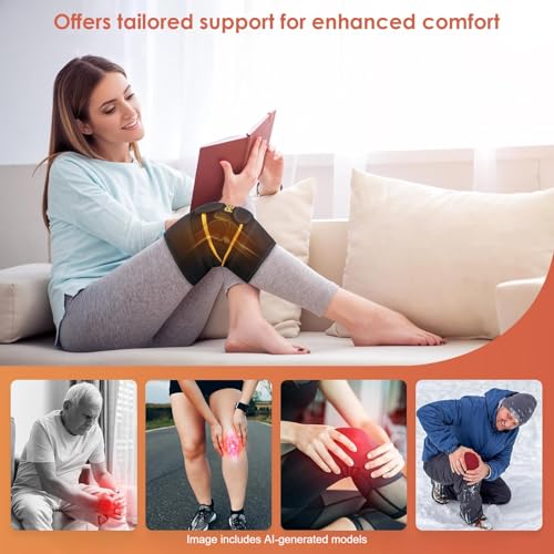 Auto Shut-Off Wearable Knee Wrap