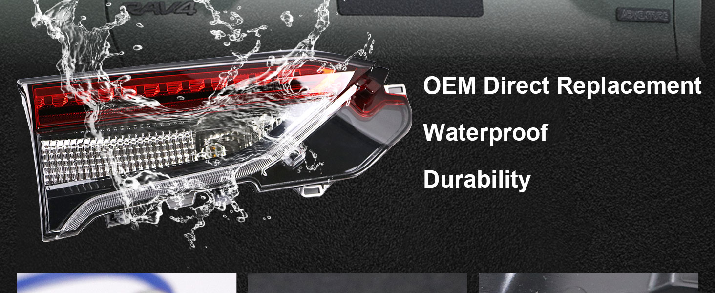 Tail Lights for 2019-2021 Toyota RAV4