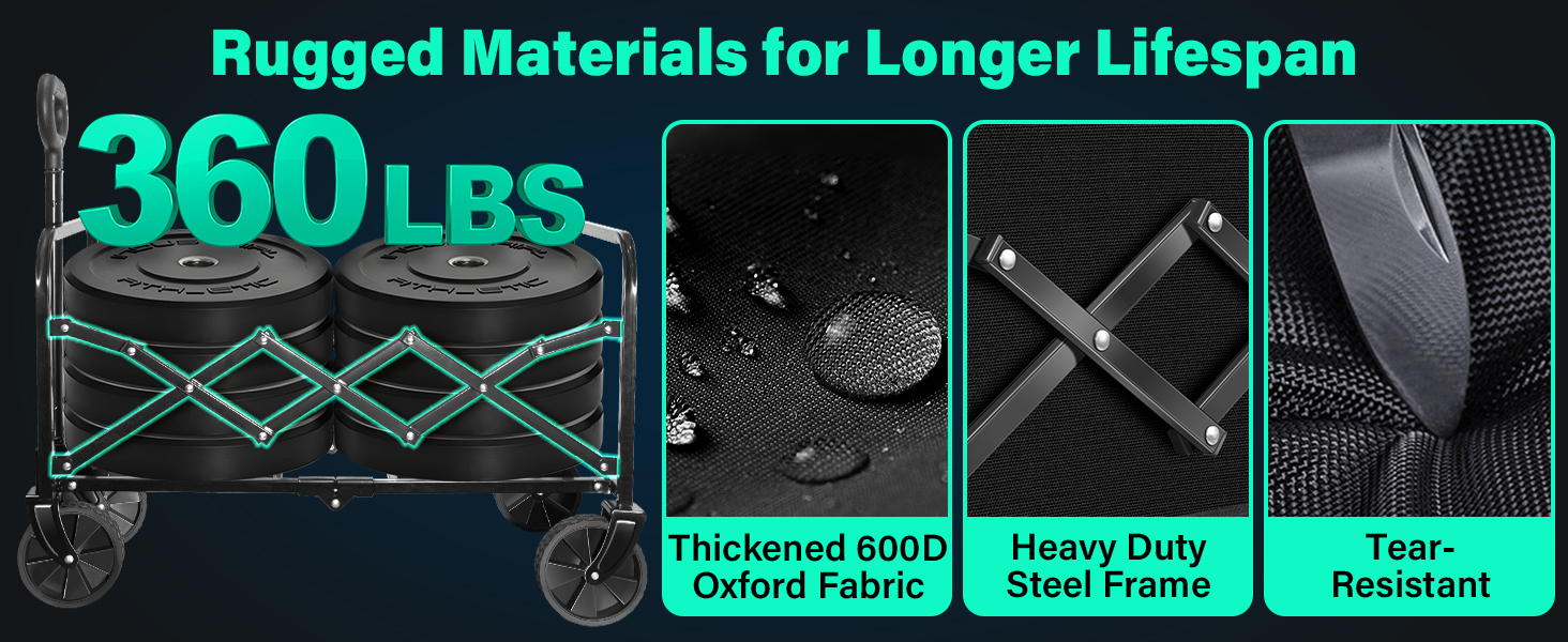portable wagons collapsible