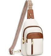 Fiiuos Anti Theft Crossbody Bags for Women RFID Sling Bag, Vegan Leather Cross Body Travel Purse ...