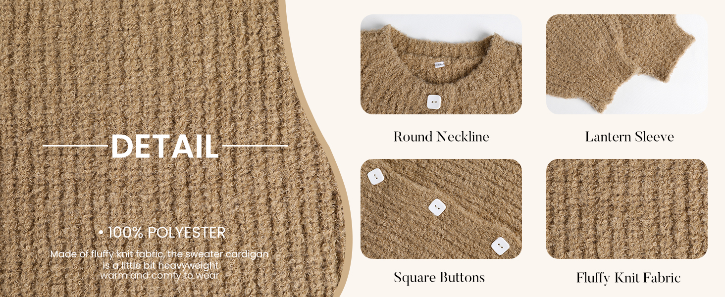 Fall Winter Knit Cardi
