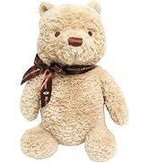 Kids Preferred Disney Baby Winnie the Pooh and Friends Stuffed Animal with Jingle and Crinkle, Po...