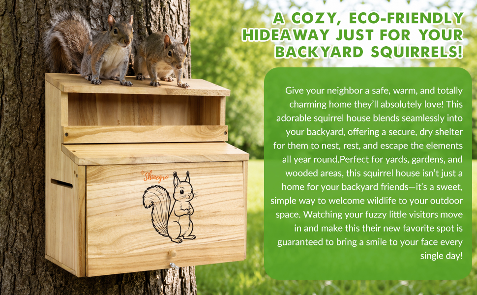 squirrel house V2 with feeder 1