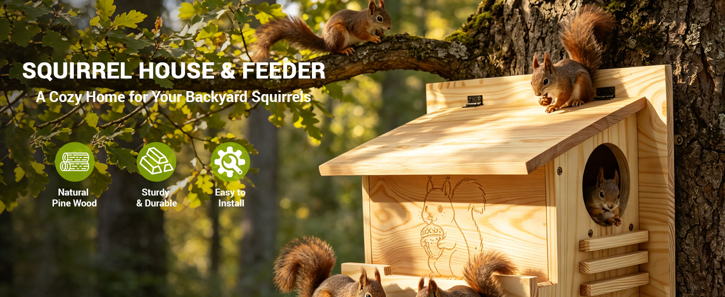 squirrel boxes for outside
